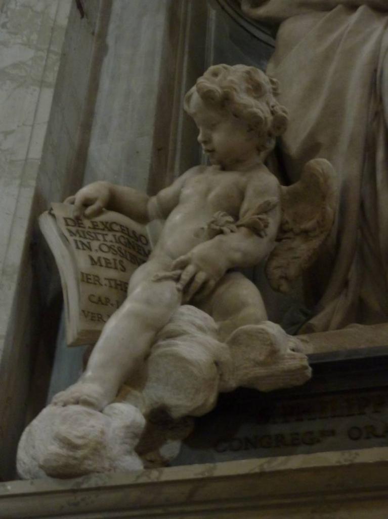 Un petit ange dans la basilique St Pierre