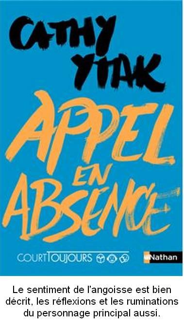 Court toujours appel en absence