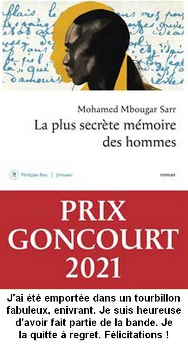 La plus secrete memoire des hommes